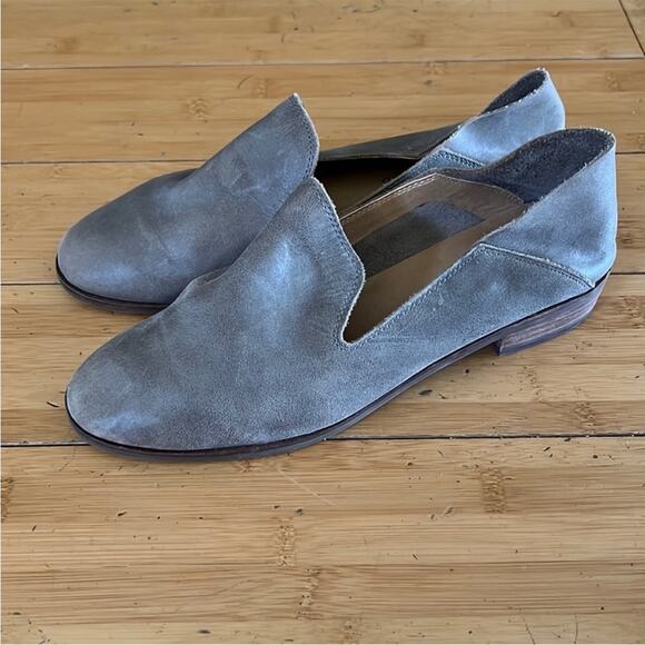 Lucky Brand Cahill Slip On Leather Flat Loafer 8.5 - Picture 5 of 9